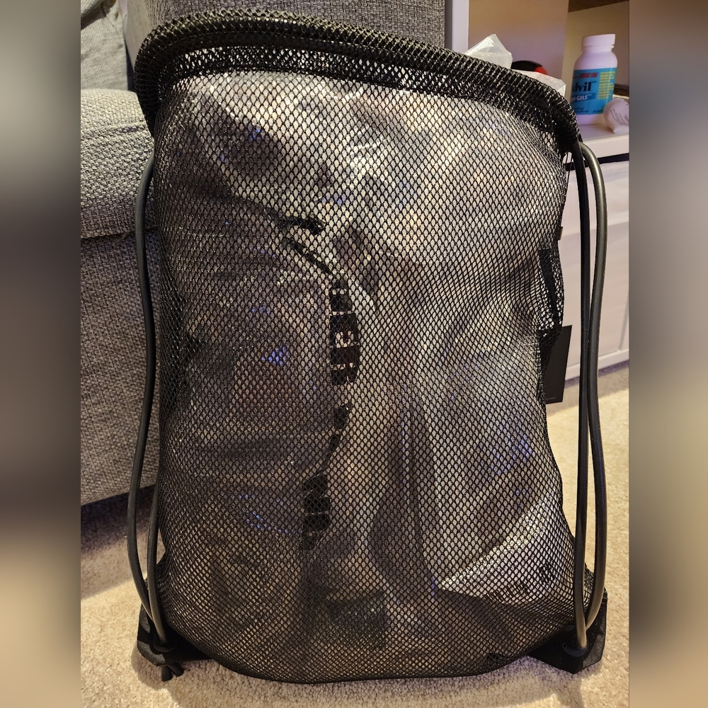 Authentic Alexander Wang gym towel with mesh bag